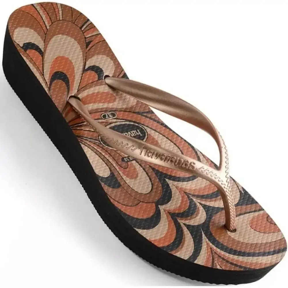 Chinelo Ad Havaianas High Light Ll Cza Aco