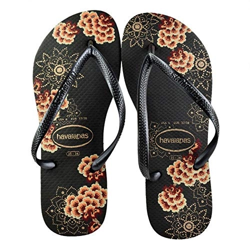 Sand Havaianas Slim 37/38 Pto/cza Dark