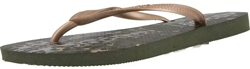 Sand Havaianas Slim Animals 35/36 Verde Olive