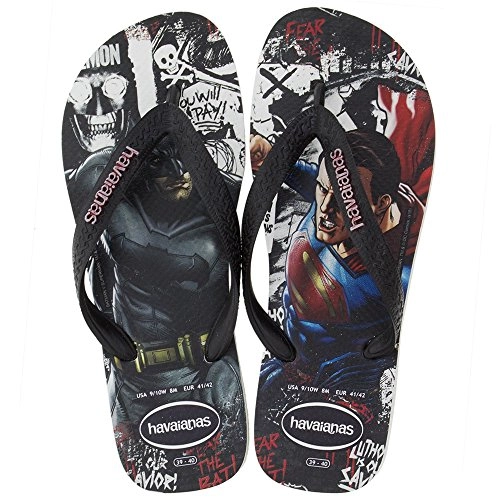 Sandalia Havaianas Batman Bco/pto 39/40 1p