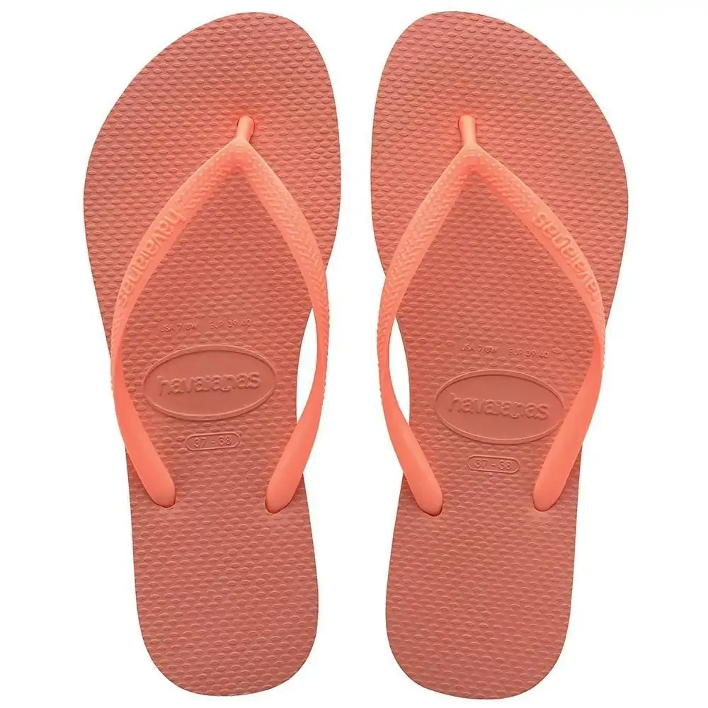 Sand Havaianas Slim 33/34 Laranja Cyber