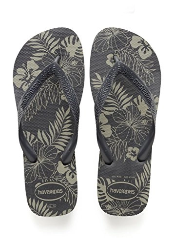 Chinelo Ad Havaianas Aloha Novo Grafite