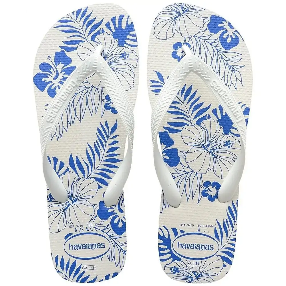 Sand Havaianas Aloha 45/46 Branco/azul Estrela