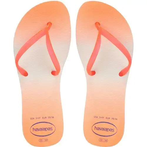 Chinelo Ad Havaianas Flat Sunset Bco/ama