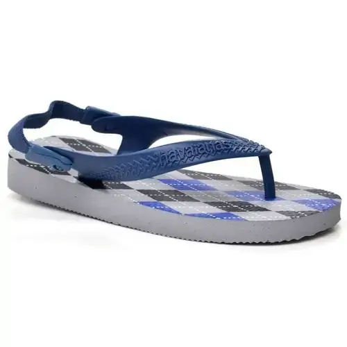 Sand. Hav. Baby Chic Cinza Gelo/azul Indigo 22