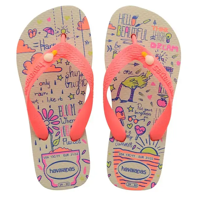 Sand. Hav. Kids Fantasy Bege Palha 25/26