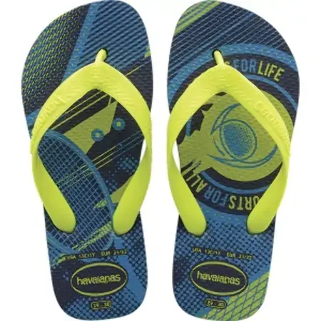 Sand.hav.kids Athetic Marinho/amarelo Fluor 31/2