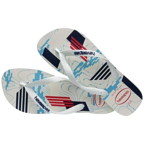 Chinelo Branco/branco/marinho Trend Havaianas N° 35/36 Men