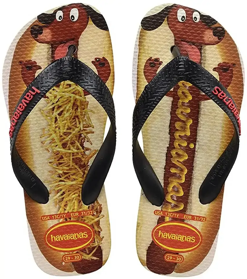 Sand.havaianas Kids Fast Food Bco 001