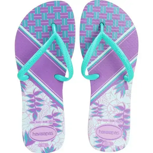 Sandalia Havaianas Flat Mix Roxo New 35/6