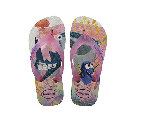 Sandalia Havaianas Kids Nemo E Dori Bco