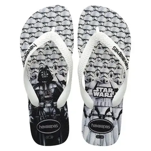 Sandalia Havaianas Star Wars Branco/branco 43/4