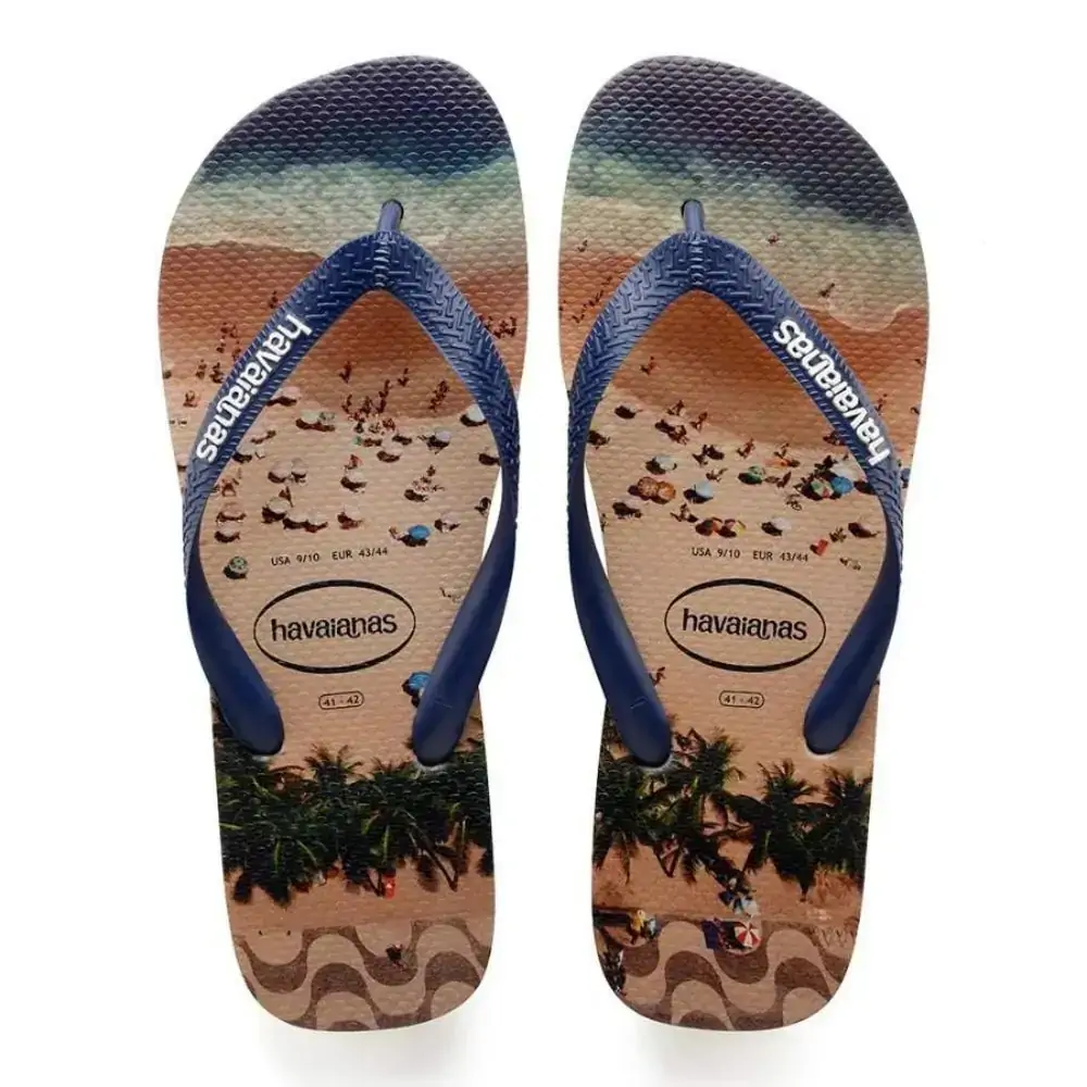 Sand Havaianas Hype 41/42 Bege Palha