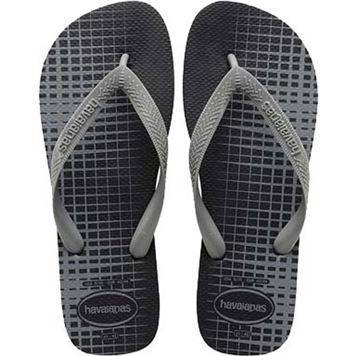 Sandalias Top Basic Cf Preto/cinza Aco 41/42 88g Havaianas