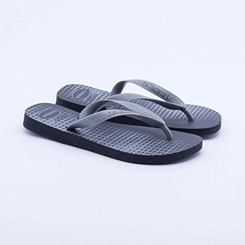 Chinelo Hav Top Basic Preto/cinza Aco