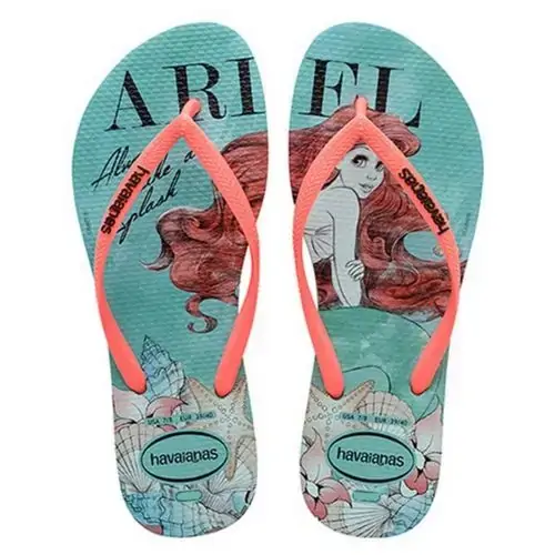 Sandalia Havaianas Slim Princesas Menta