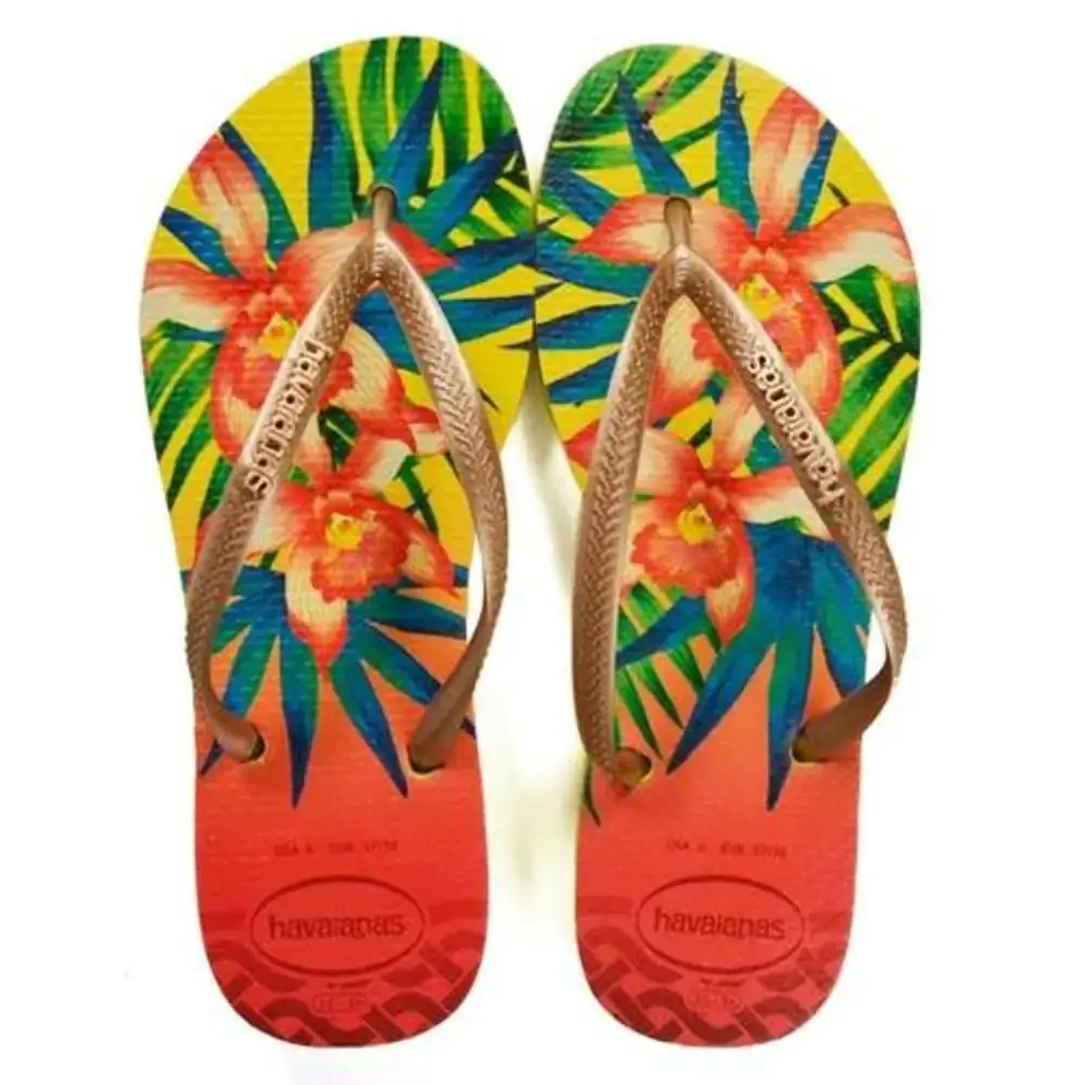 Sand. Hav. Slim Trop. Amarelo Claro 37/38