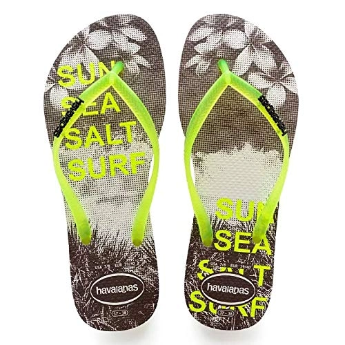 Chinelo Ad Havaianas Slim Paisage Bco/ama