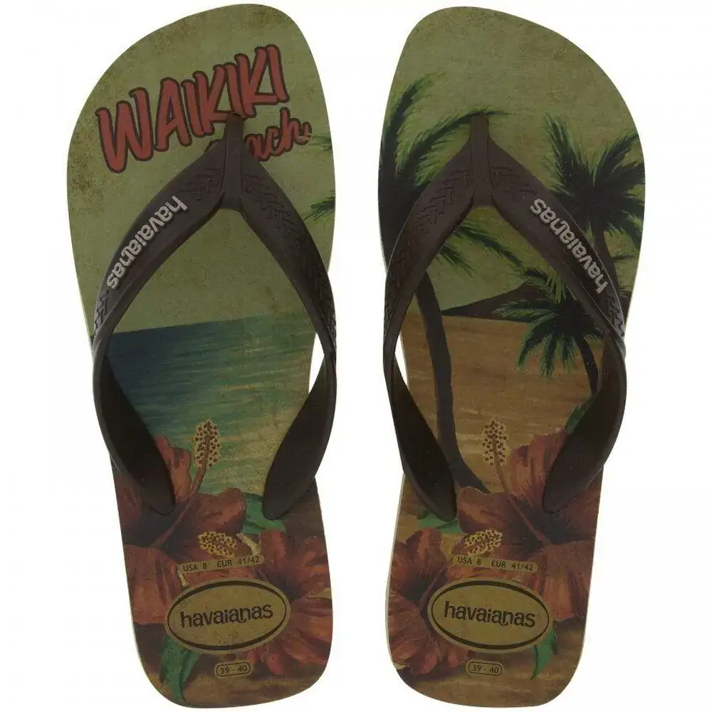 Sand Havaianas Surf Bco/pto 33/42