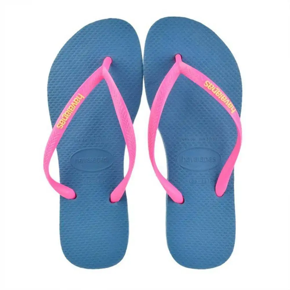Chinelo Ad Havaianas Slim Pop Up Azul Aco