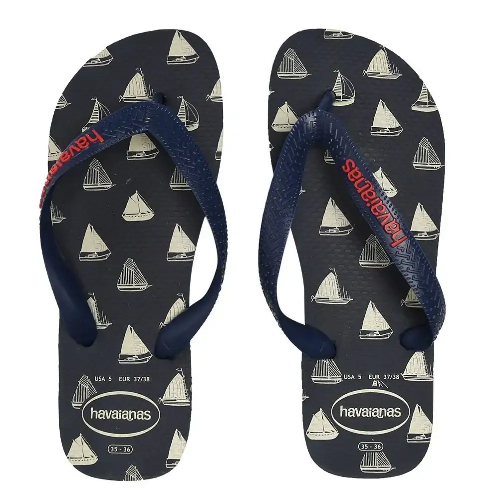 Chinelo Hav Top Nautical Marinho/marinho 35/36