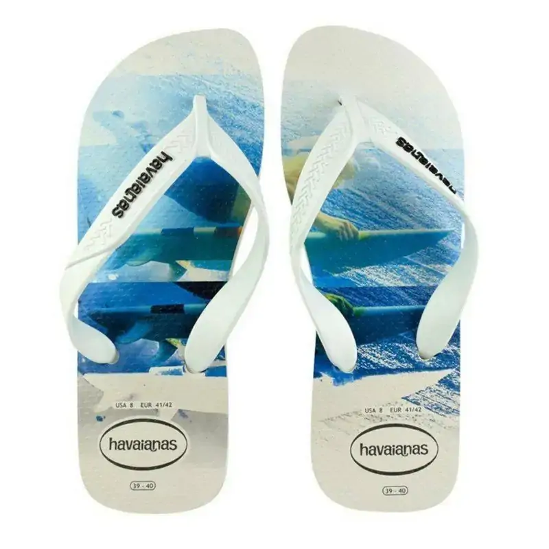 Sand.havaianas Surf Branco/agua 45/46