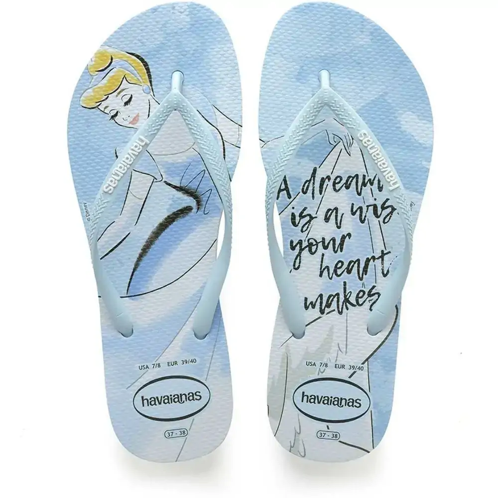 Sand.havaianas Slim Princesas Azul 37/38