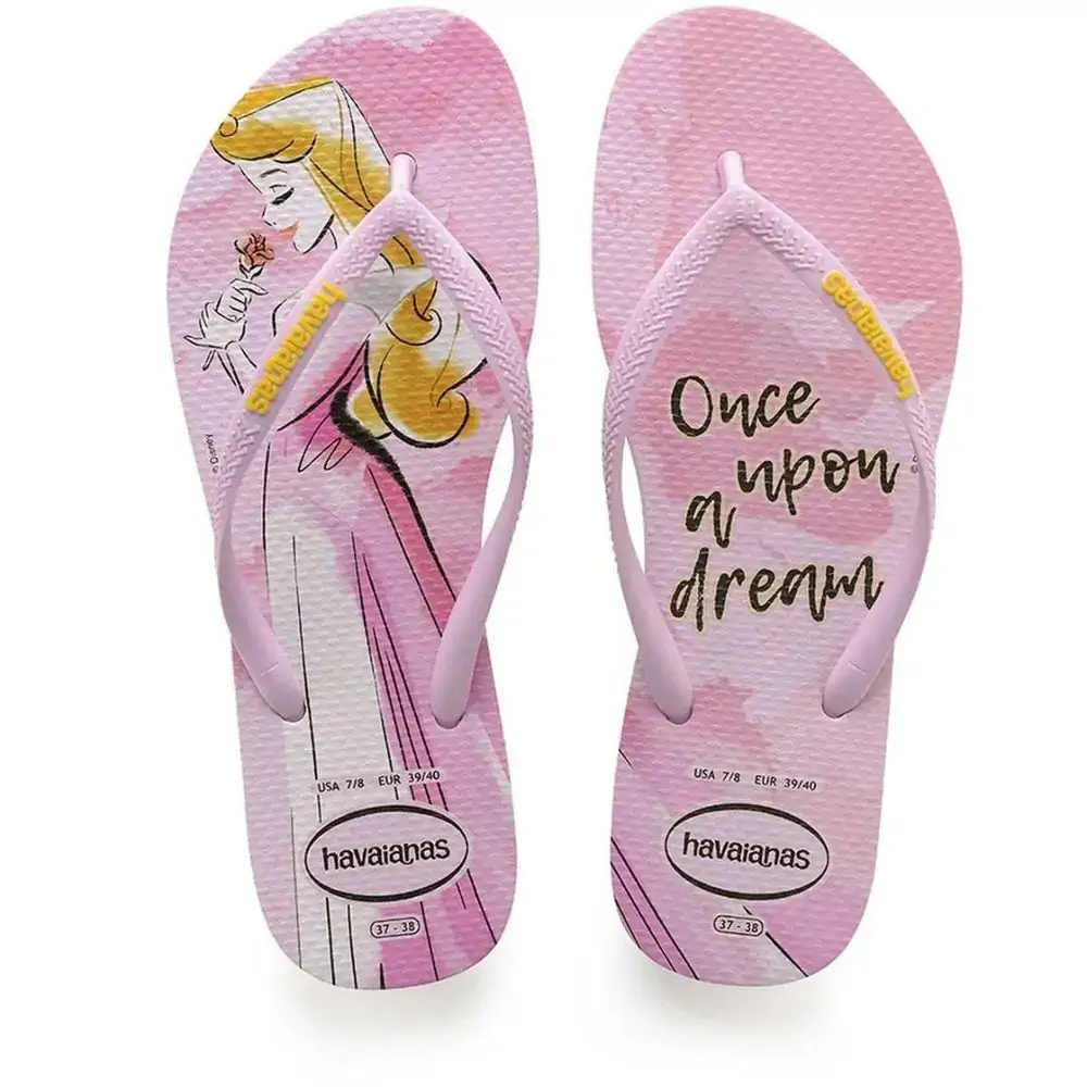 Sand Havaianas Slim Princesas 35/36 Rosa Quartz