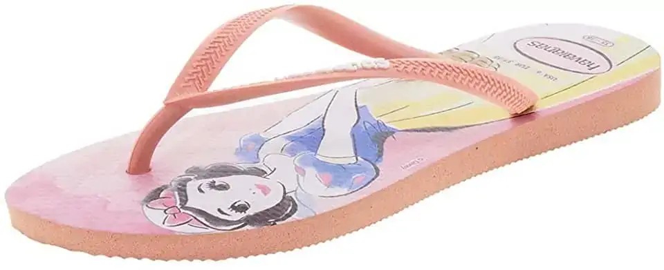 Sand Havaianas Slim Princesas 37/38 Nude Rosa