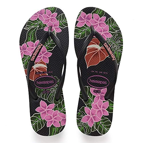 Chinelo Ad Havaianas Slim Floral Pto