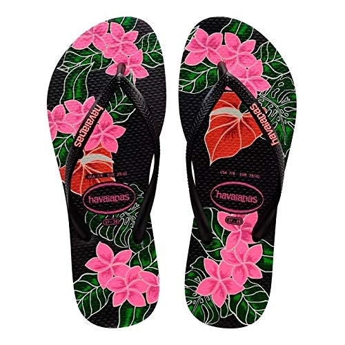 Sandalia Havaianas Slim Floral Pto