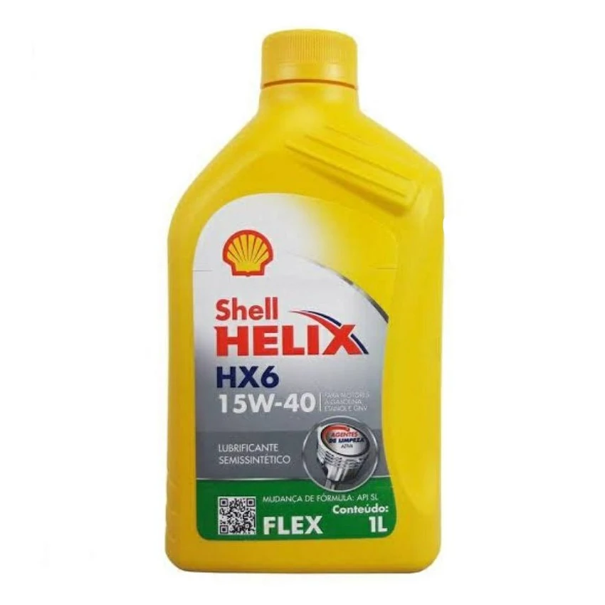 Oleo Shell Helix Hx6 Fl 15w 40 1l