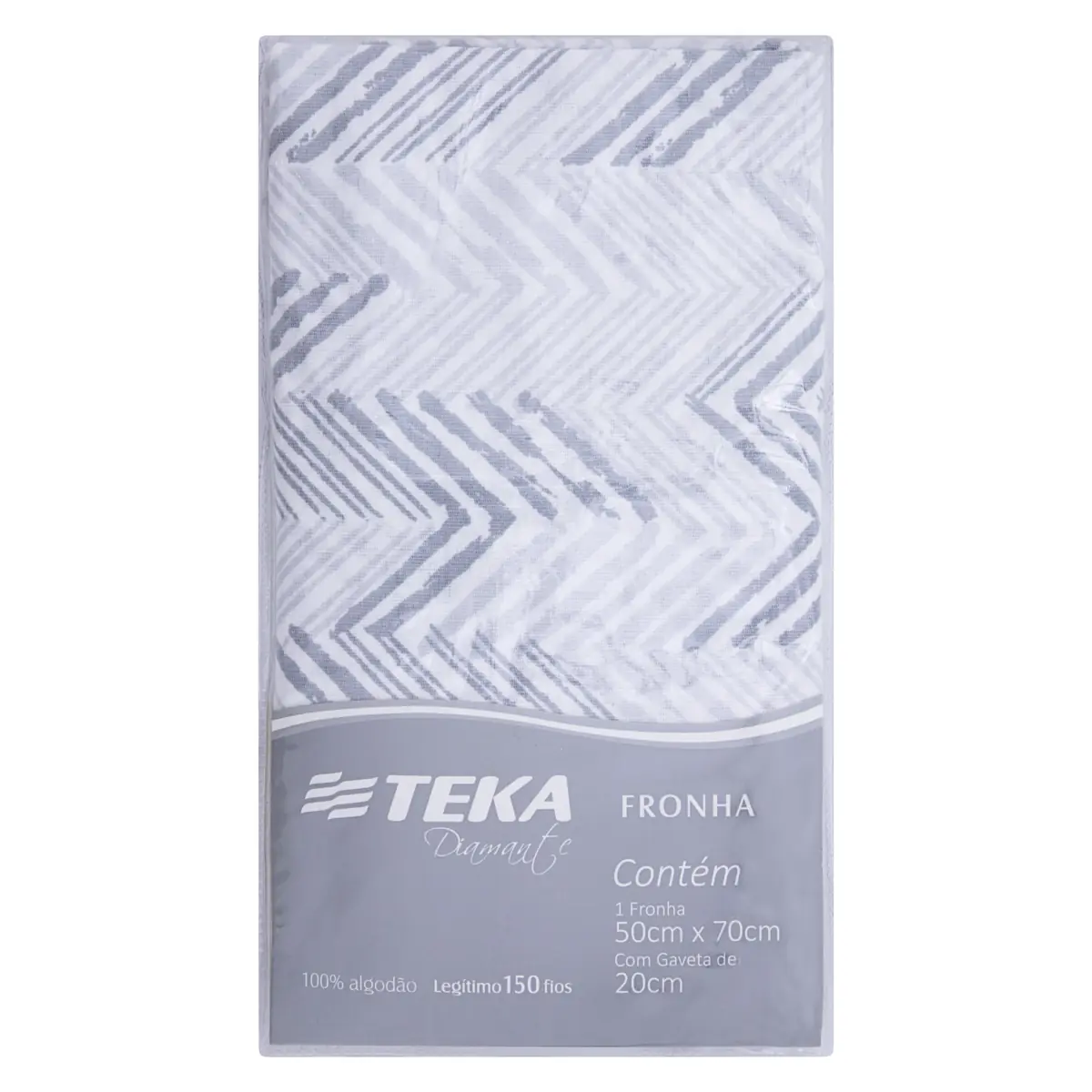 Fronha Para Travesseiro Diamante Teka 50cm X 70cm