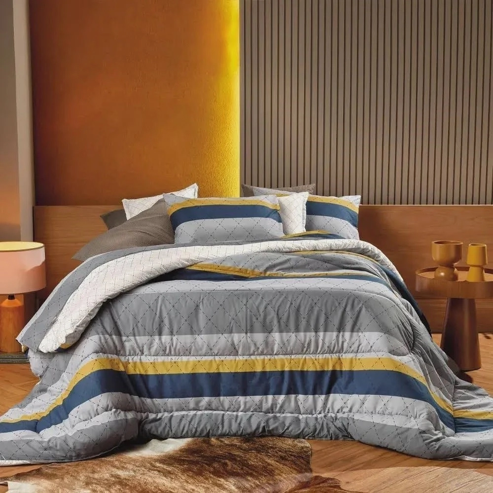Kit Cama Diamante 150 Fios Solteiro Sortido 2pcs 906080000008810 Teka