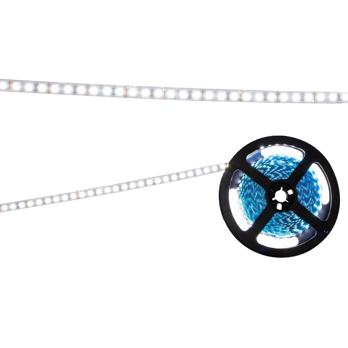 Fita De Led 120 Leds/metro Rolo Com 5 Metros 48w 2835 Branco Frio St2835