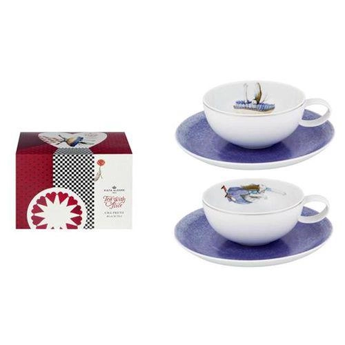 Conjunto De Xícaras De Chá Tea Alice Vista Alegre