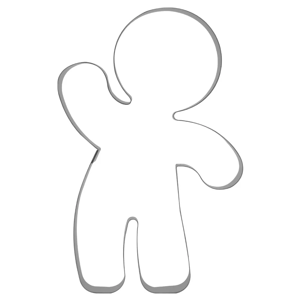 Cortador Gingerbread 16cm 501 Rr Oliveira Cortadores
