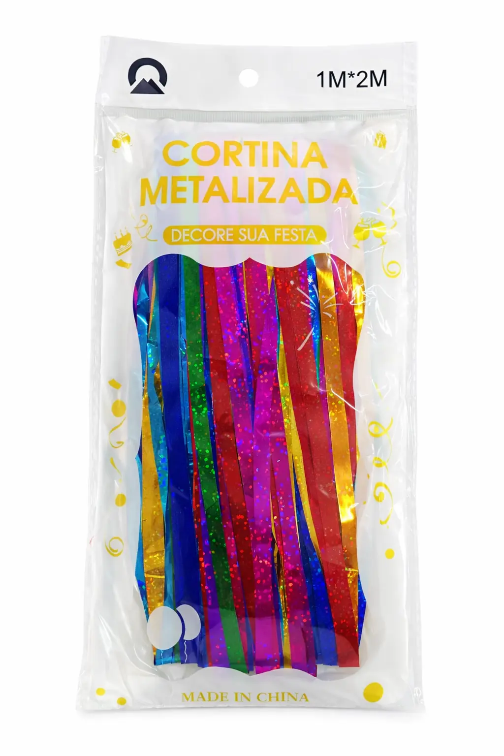 Cortina Metalizada Holografi