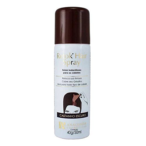 Retok Anaconda Hair Spray Castanho Escuro