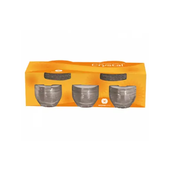 Conjunto Cristal Xicara Cafe C/pires