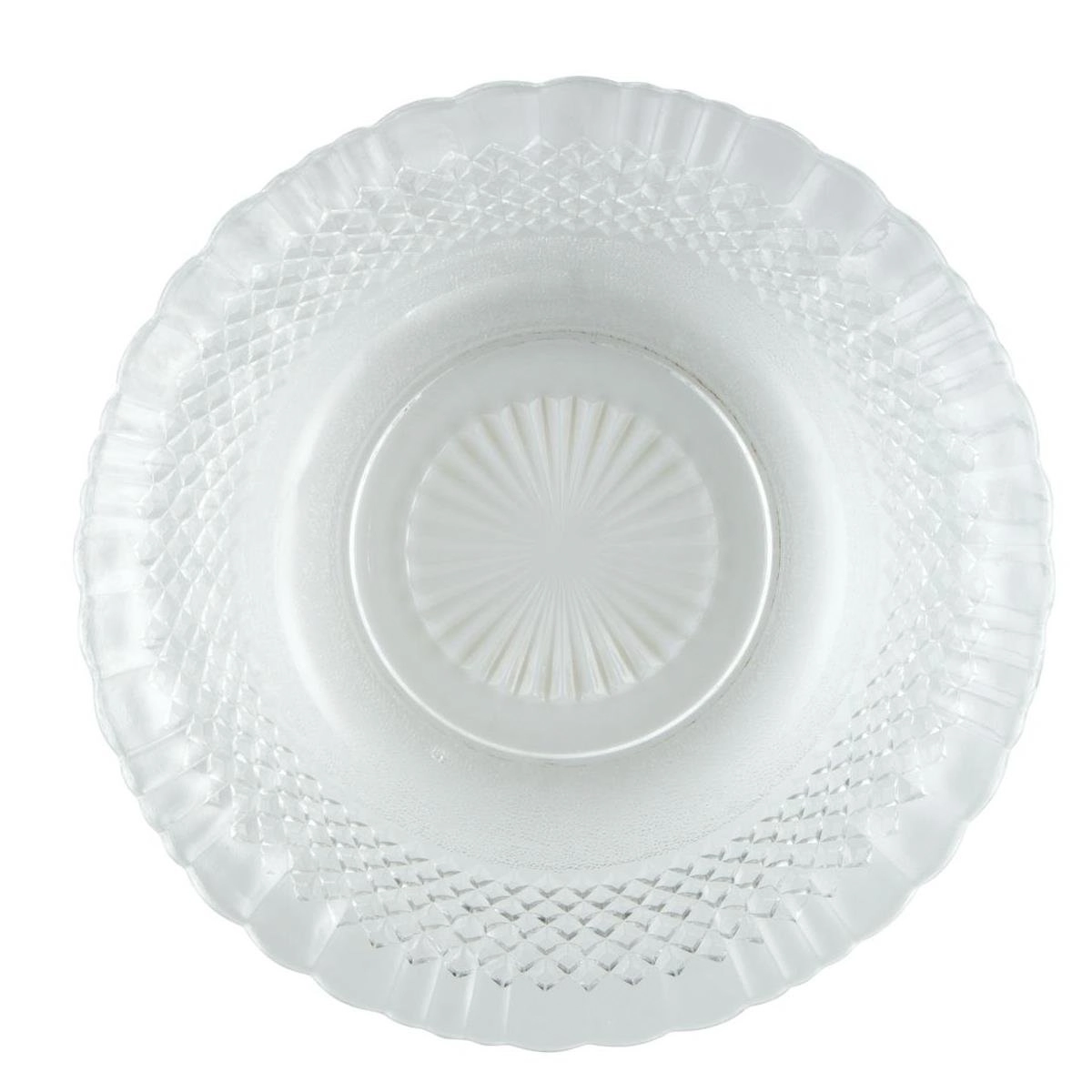 Tigela sem Tampa Transparente Vidro WHEATON Barroco 241,3mm x 64mm