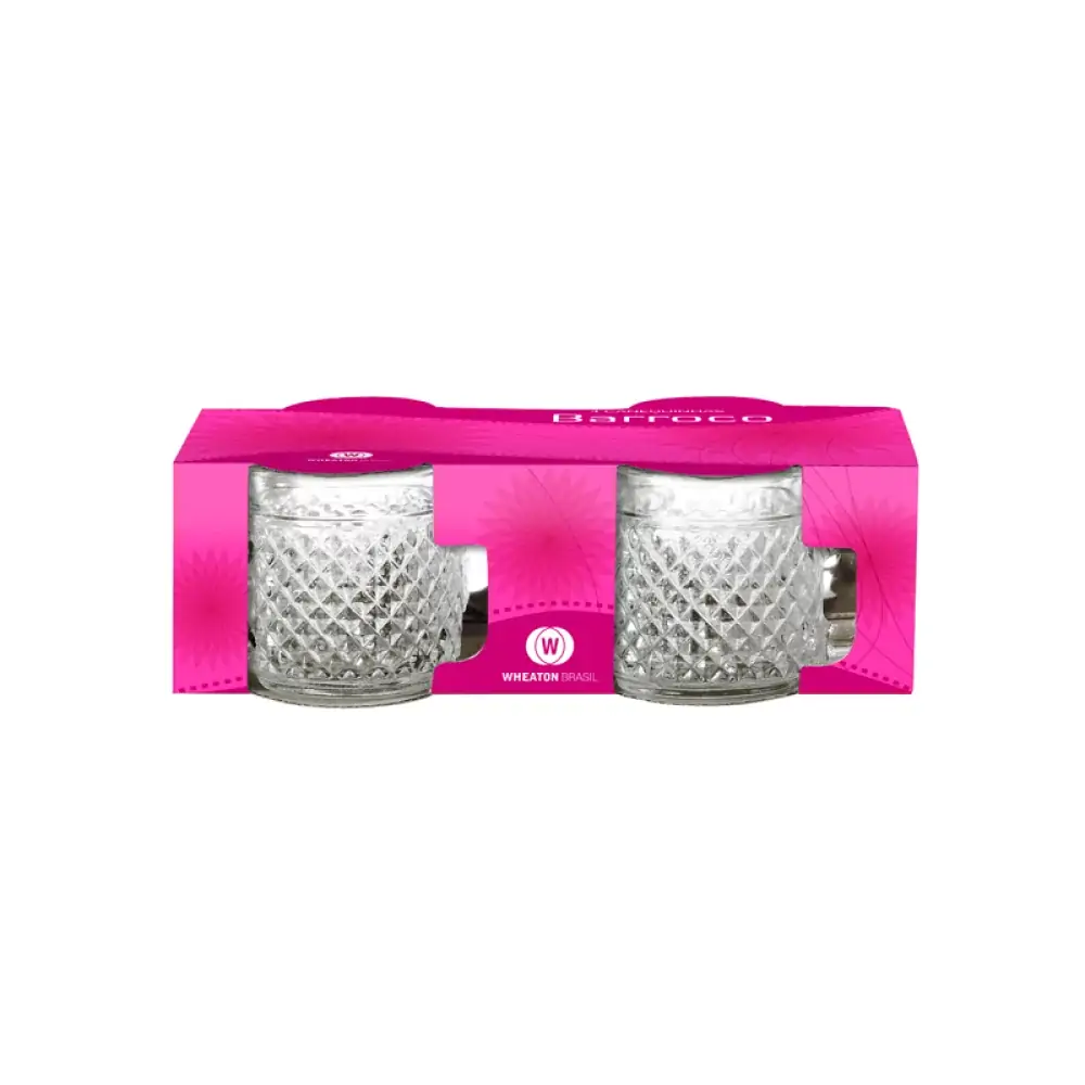 Canequinha Wheaton Barroco 4pcs