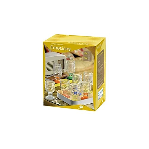 Conj Taca Wheaton Emotions 12 Pc