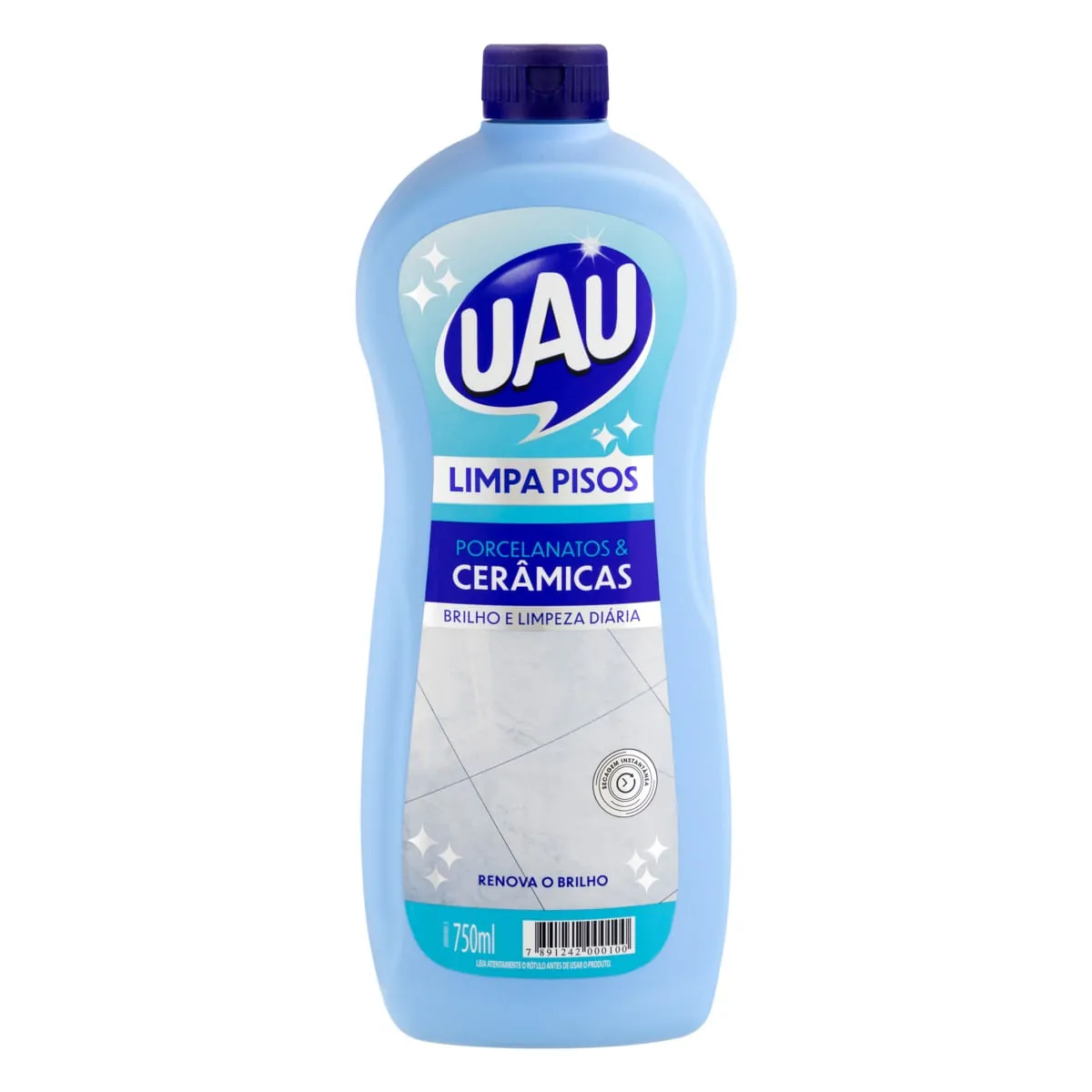 Limpador para Pisos Porcelanato e Cerâmica Uau 750ml