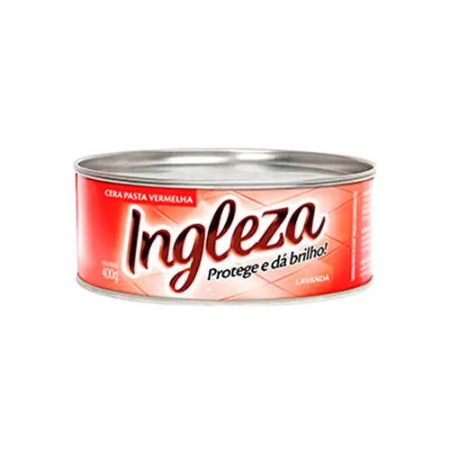 Cera P Ingleza Vermelho 12x | Cera Pasta Ingleza Vermelhoelha