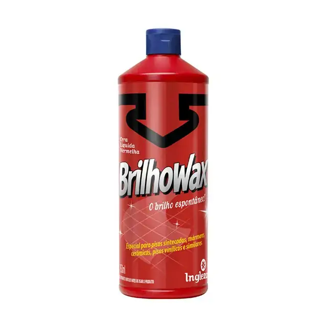Cera Líquido Brilhowax Vermelho 12x