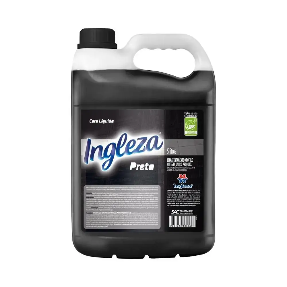 Cera Ingleza 5l Preta