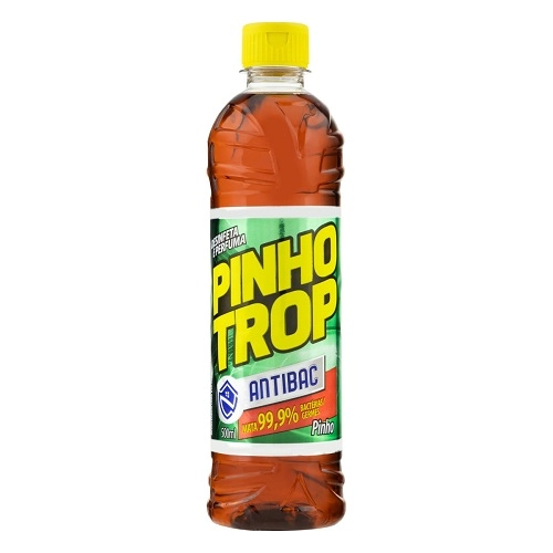 Desinfetante Uso Geral Antibacteriano Pinho Trop Frasco 500ml
