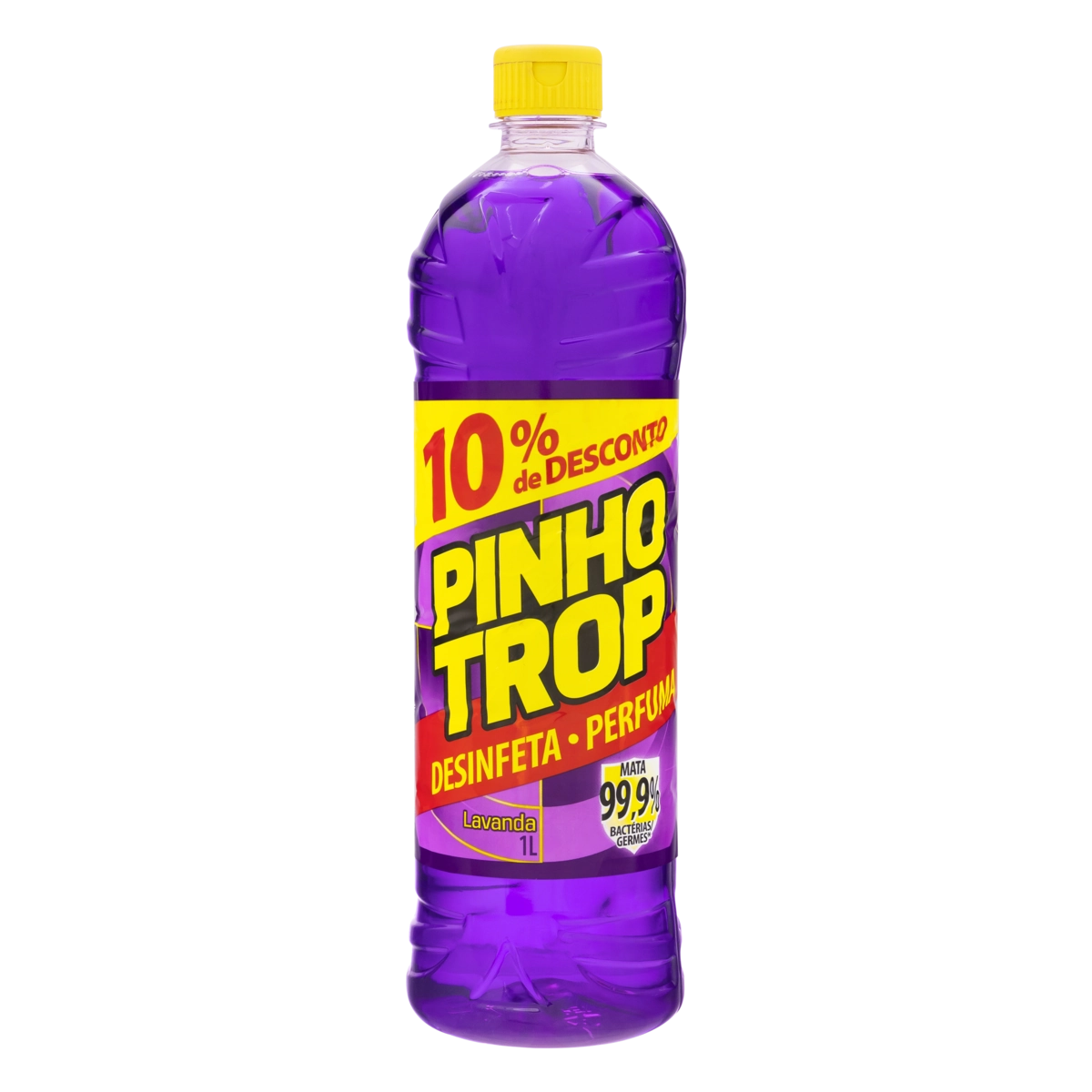 Desinfetante Uso Geral Lavanda Pinho Trop Frasco 1l Grátis 10 De Desconto