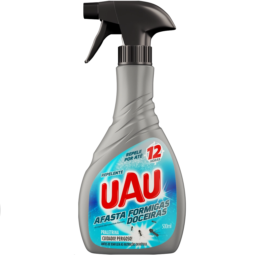 Repelente Líquido Afasta Formigas Doceiras Uau Frasco 500ml